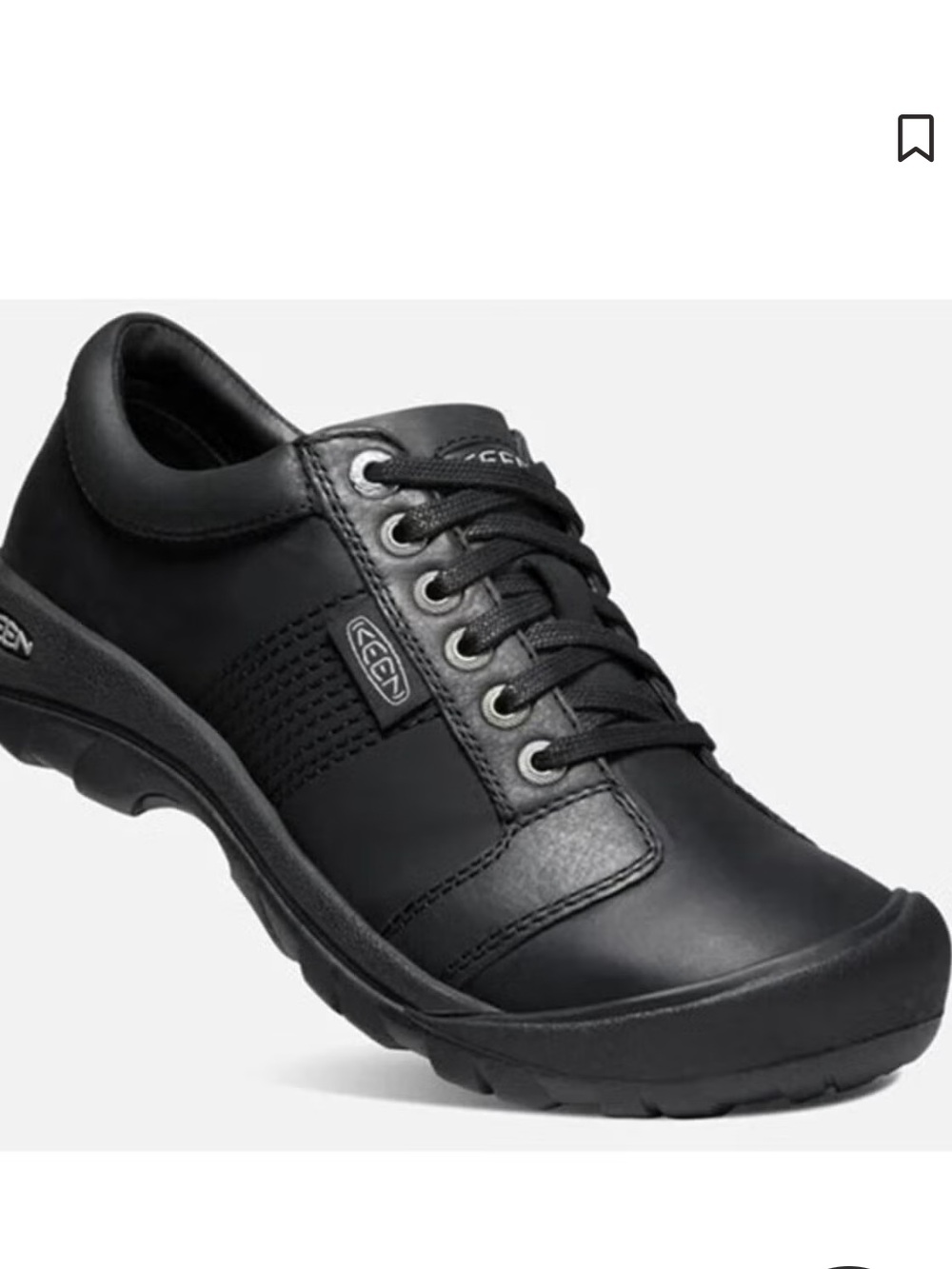 KEEN Men's Black Austin Hiking Shoes